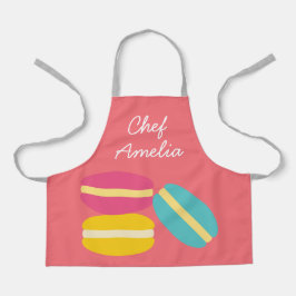 Junior Koch Macarons bunt Schürze