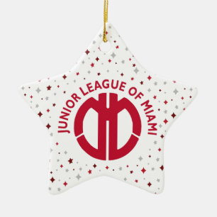 Junior League of Miami Keramik Ornament