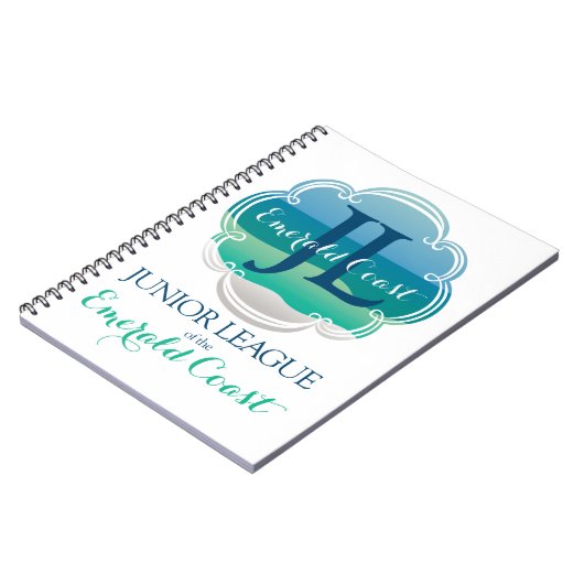 Junior League of the Emerald Coast Notebook Notizblock (Linke Seite)