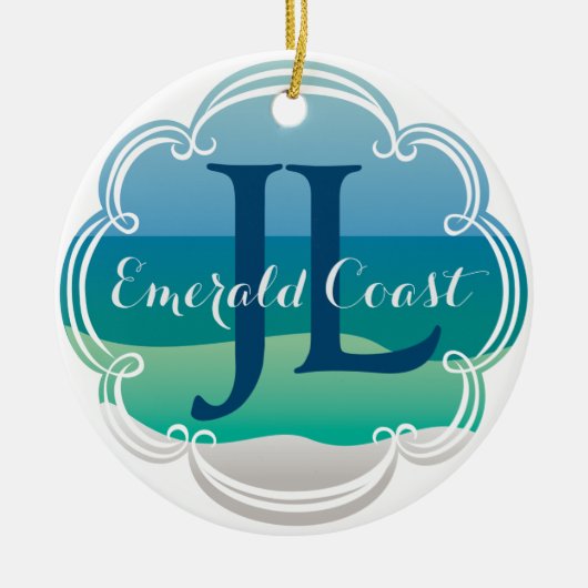 Junior League of the Emerald Coast Ornament (Vorne)