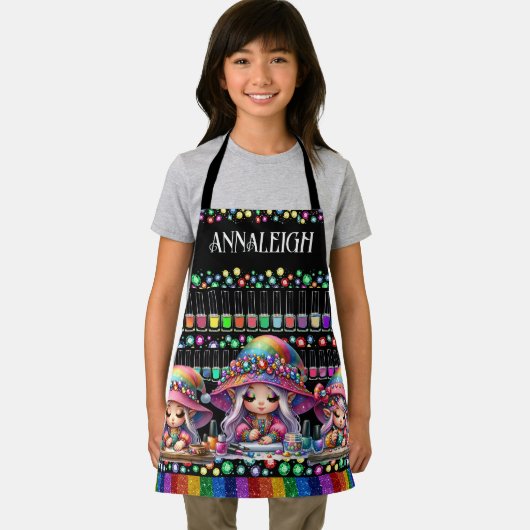 JUNIOR Manicure Nail Techniker Schürze (Insitu)