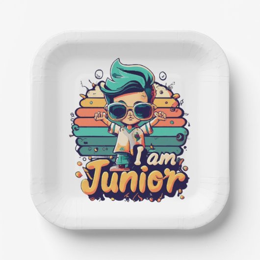 Junior Pappteller (Vorderseite)