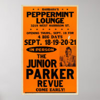 Junior Parker Peppermint Lounge Concept Poster