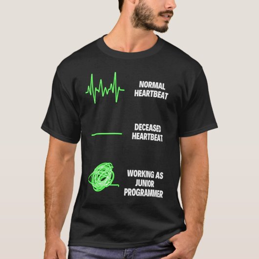 Junior Programmer Professional Worker Programming T-Shirt (Vorderseite)