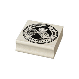Junior Ranger Briefmarke Gummistempel