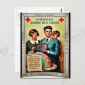Junior Red Cross 5 Postkarte (Vorne/Hinten)