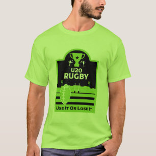 Junior Rugby Players T - Shirt unter 20