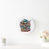 Junior Runde Wanduhr (Zuhause)