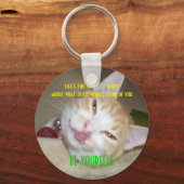 Junior sein Sie selbst Schlüsselanhänger (Vorderseite)