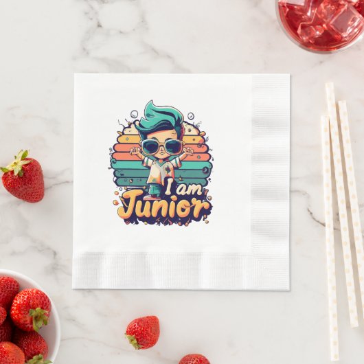 Junior Serviette (Beispiel)