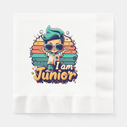 Junior Serviette (Vorderseite)
