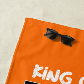 Junior Tennis Player Strandtuch (Beispiel)