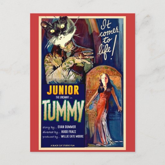 Junior the Uncanny Postcard Postkarte (Vorderseite)