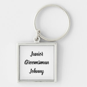 Junior Trauzeuge Geschenke Individuelle Name Gesch Schlüsselanhänger