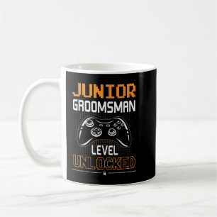 Junior Trauzeuge Level Unlock Gaming Wedding Par Kaffeetasse