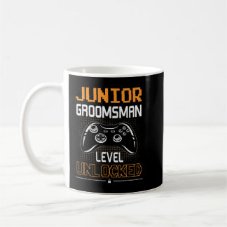Junior Trauzeuge Level Unlock Gaming Wedding Par Kaffeetasse