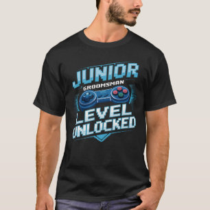 Junior Trauzeuge Level Unlocks Party Jr B T-Shirt