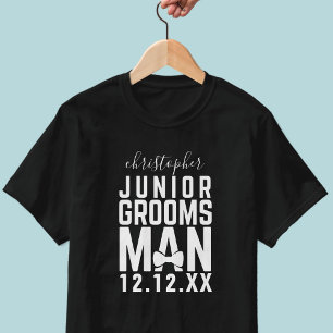 Junior Trauzeuge Wedding Brautparty T - Shirt