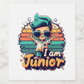 Junior Weinetikett (Einzelnes Label)