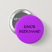 JUNIORbrautjungfer - Knopf Button (Vorne & Hinten)