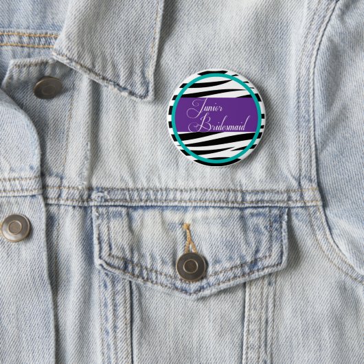 Juniorbrautjungfern-Button Button (Beispiel)