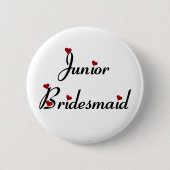 Juniorbrautjungfernknopf Button (Vorderseite)