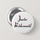 Juniorbrautjungfernknopf Button (Vorne & Hinten)