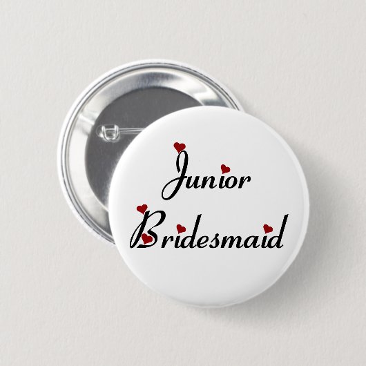 Juniorbrautjungfernknopf Button (Vorne & Hinten)