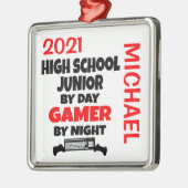 Junioren-Lieben der High School, die Videospiele s Ornament Aus Metall (Links)