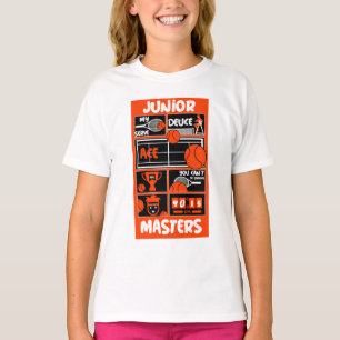 Juniorer Tennispieler T-Shirt