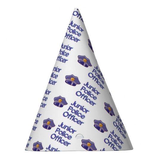 JuniorPolizeibeamte Partyhütchen (Rechts)
