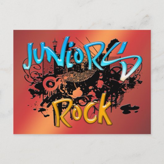 Juniors Rock Postkarte (Vorderseite)