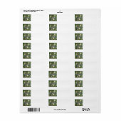 Juniper Berry Address Labels (Vorne)