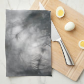 Juniper Dark Moody Floral Nature Foto Geschirrtuch (Viertel Falte)