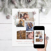 Juniper Foto Collage Feiertagskarte