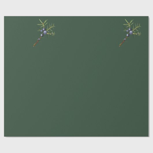 Juniper Green Wedding Geschenkpapier (Flach)