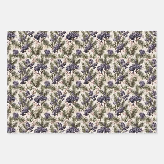Juniper Pine Geschenkpapier Set (Vorderseite 2)