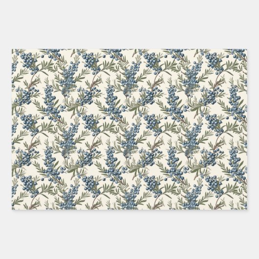 Juniper Pine Geschenkpapier Set (Vorderseite)