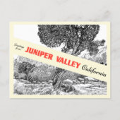 Juniper Valley Gift Shop Postkarte (Vorderseite)