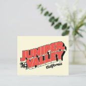 Junipertal - Postkarte (Stehend Vorderseite)