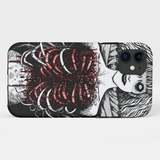 Junji Manga Phone Case Anime japanischer Horror (Rückseite (Horizontal))