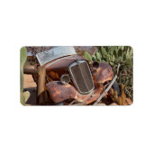 Junk-Auto Adressaufkleber (Vorne)