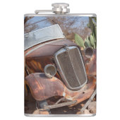 Junk-Auto Flachmann (Vorderseite)