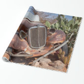 Junk-Auto Geschenkpapier (Ungerollt)