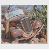 Junk-Auto Geschenkpapier (Flach)