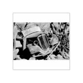 Junk-Auto Gummistempel (Prägung)