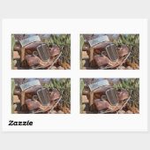 Junk-Auto Rechteckiger Aufkleber (Blatt)