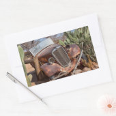 Junk-Auto Rechteckiger Aufkleber (Umschlag)