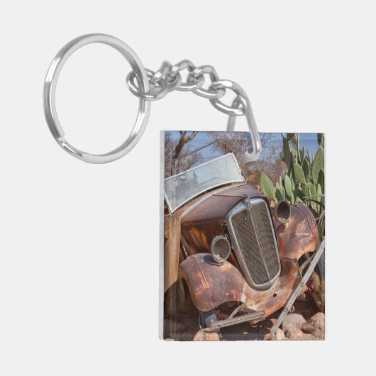 Junk-Auto Schlüsselanhänger (Vorderseite links)