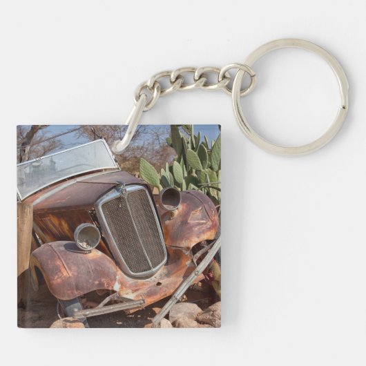 Junk-Auto Schlüsselanhänger (Rückseite)